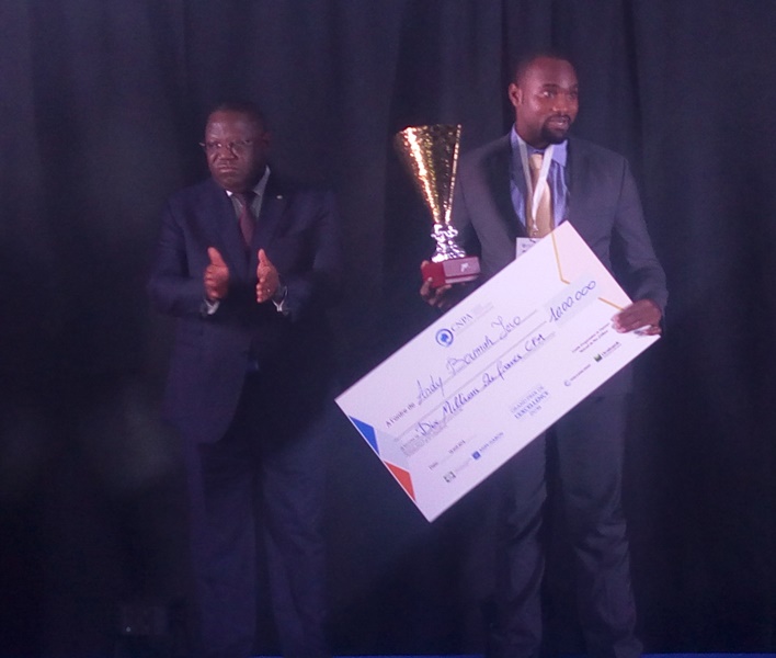 Entreprenariat : Andy Boumah remporte le Grand Prix d’excellence 2018