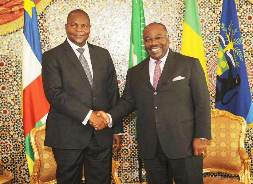 Nouvelle visite du président centrafricain Faustin Archange Touadéra à Libreville