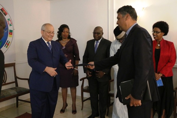 Le nouvel ambassadeur des USA au Gabon a présenté ses lettres de créances à la CEEAC