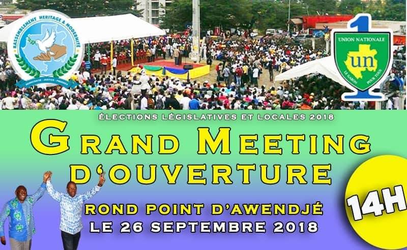 Elections 2018 : Héritage & Modernité ouvre officiellement sa campagne ce mercredi à Libreville