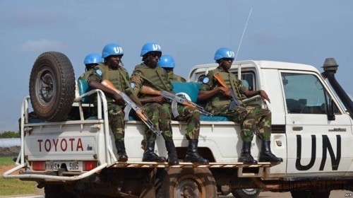 Un contingent gabonais a quitté Libreville par la route pour la Centrafrique