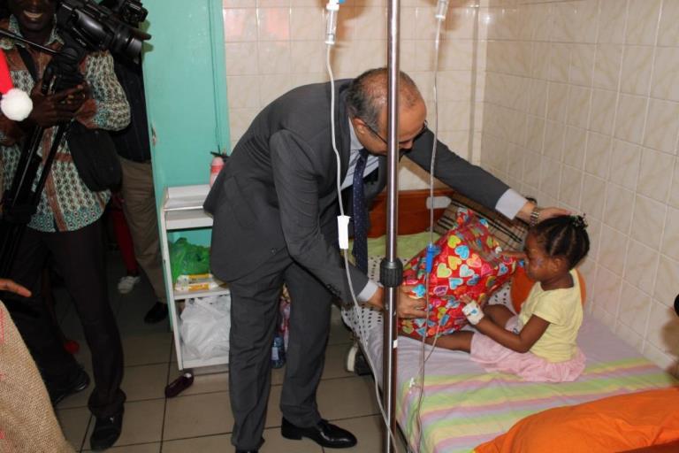 Gabon Telecom au chevet des enfants malades du CHUL