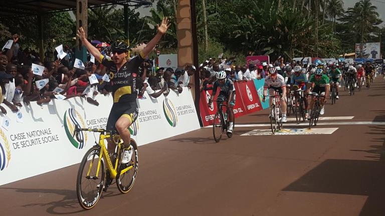 L’italien Niccolo Bonifazio remporte la 1ère étape de la Tropicale Amissa Bongo 2019