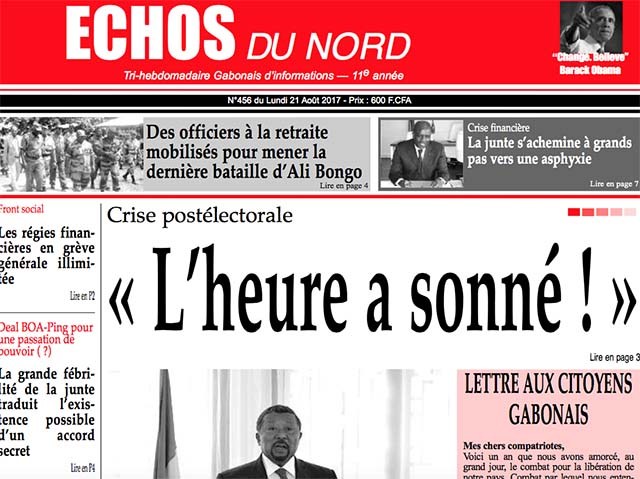 Le journal Echos du Nord interdit de paraître durant 4 mois