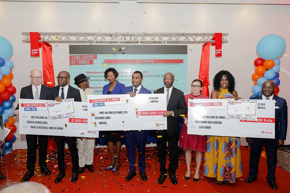 Startupper de l’année 2019 by Total : Jones Belounou remporte le 1er prix au Gabon