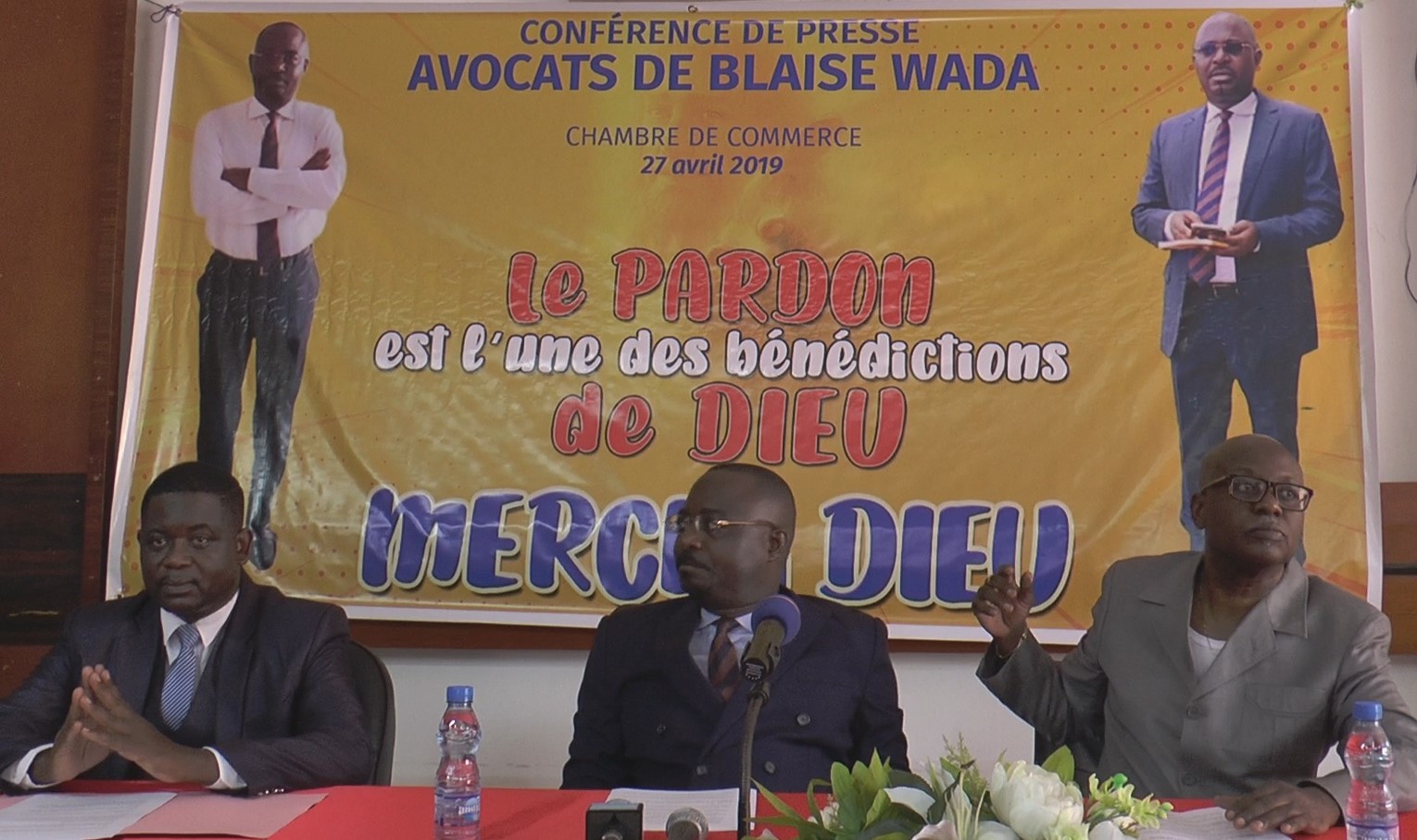 Blaise Wada a pardonné sans oublier ses 27 mois de prison