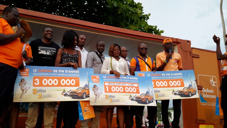 Super tombola de Gabon Telecom : 11 heureux gagnants