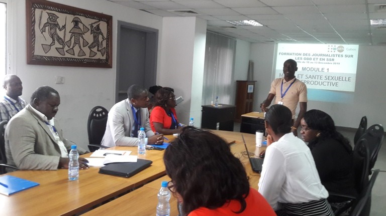 Les journalistes en formation sur les questions de santé sexuelle reproductive